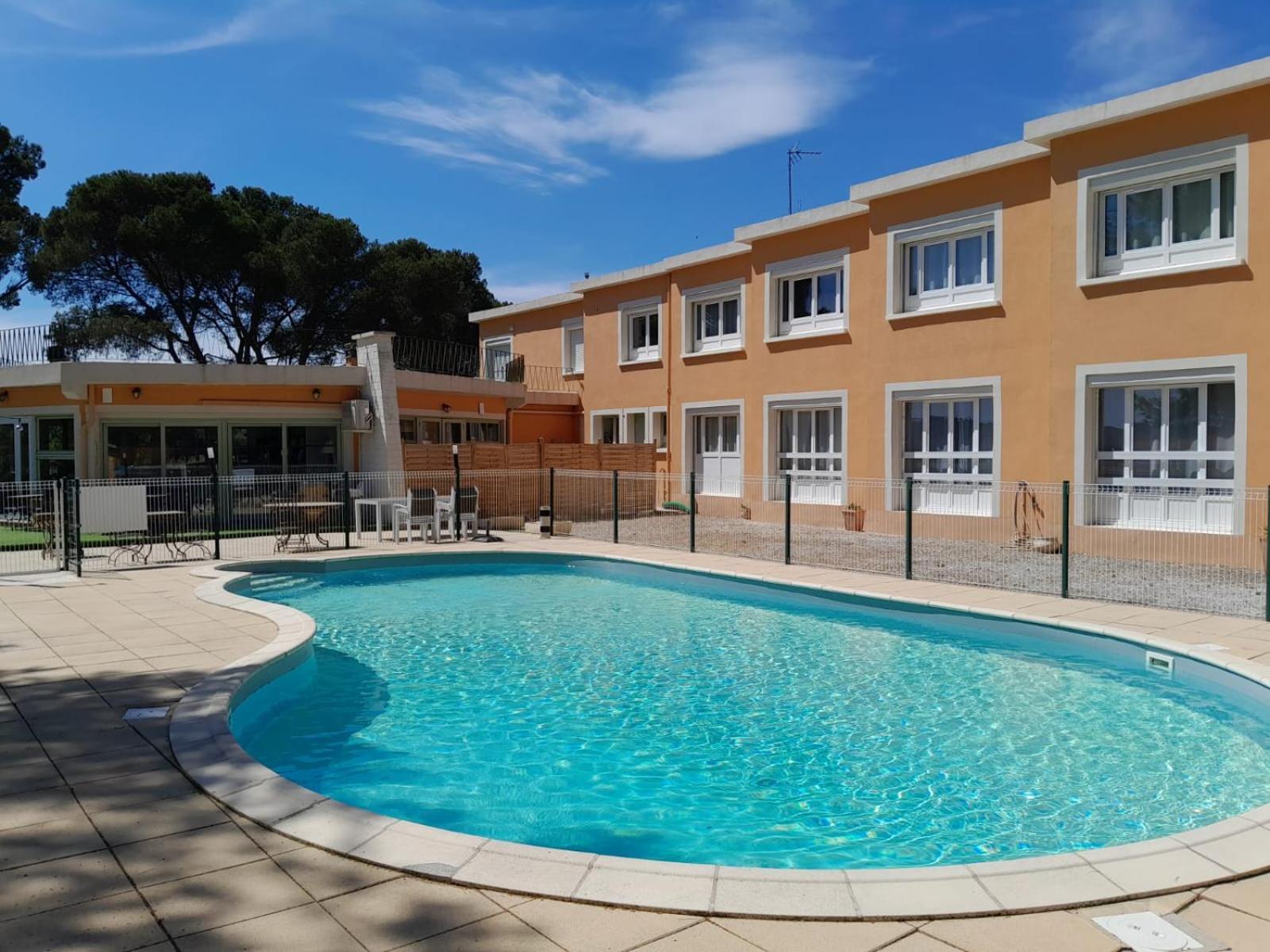 Hotel Les Rocailles Montagnac (Herault) Exterior foto